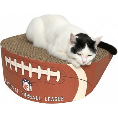 Buddy Buddy Buddy Buddy Football Wedge Sports Ball Cat Scratcher