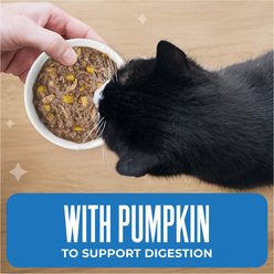 Tiki Cat Friends Tuna, Tilapia & Pumpkin Recipe Grain-Free Wet Cat Food, 2.8-oz pouch, case of 12 slide 2 of 9