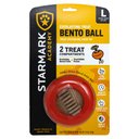 Starmark Everlasting Bento Ball with Dental Treat Tough Dog Chew Toy, Large