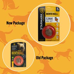 Starmark Everlasting Bento Ball with Dental Treat Tough Dog Chew Toy, Large slide 2 of 6