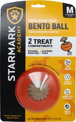 Starmark Everlasting Treat Bento Ball Tough Dog Chew Toy, Medium