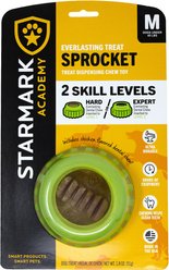 Starmark Everlasting Sprocket Tough Treat Dispenser Dog Toy, Medium