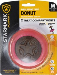 Starmark Everlasting Donut Tough Treat Dispenser Dog Toy, Medium