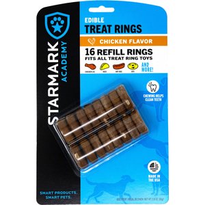 Starmark Edible Rings 1" Dog Treats, 16 count