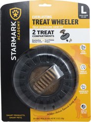 Starmark Everlasting Treat Wheeler Tough Dog Chew Toy, Large