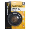 Starmark Everlasting Treat Wheeler Tough Dog Chew Toy, Large