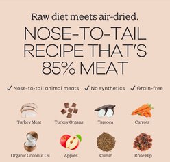 Yumwoof Natural Pet Food Perfect Superfood Meat Lovers Dehydrated Dog Food, 14-oz bag slide 2 of 4