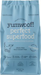 Yumwoof Natural Pet Food Perfect Superfood Wild Caught Fish Dehydrated Dog Food, 7-lb bag
