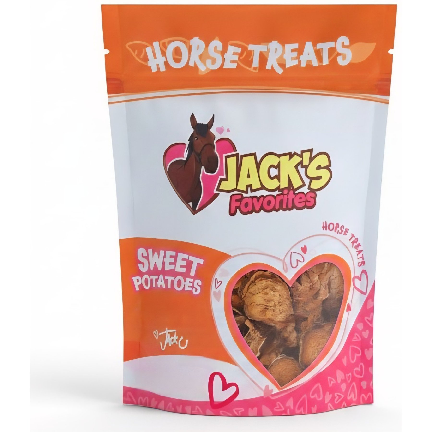 Jack's Favorites Sweet Potatoes Natural Horse Treats, 13.5-oz