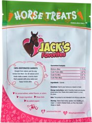 Jack's Favorites Crunchy Carrots Natural Horse Treats, 6-oz slide 2 of 4