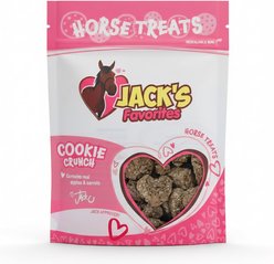 Jack's Favorites Cookie Crunch Natural Horse Treats, 25.5-oz