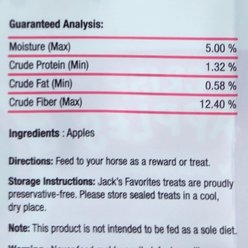 Jack's Favorites Crisp Apples Natural Horse Treats, 3.5-oz slide 2 of 4