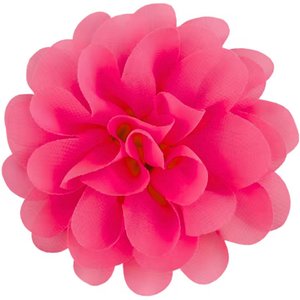 DAPPER DEXTER Collar Flower Girl Dog Accessory, One Size, Medium Pink