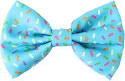 DAPPER DEXTER Sprinkles Accessories Dog Bow Tie, One Size, Light Blue