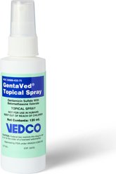 Gentamicin / Betamethasone (Generic) Topical Spray for Dogs, 120-mL