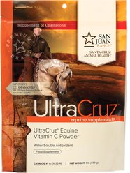 UltraCruz Vitamin C Immune Support Powder Horse Supplement, 1-lb bag