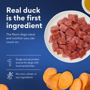 Chewy Made Limited Ingredient Diet Premium Loaf Duck & Sweet Potato Recipe Grain-Free Canned Dog Food (FORMERLY AMERICAN JOURNEY), 12.5-oz can, case of 12
