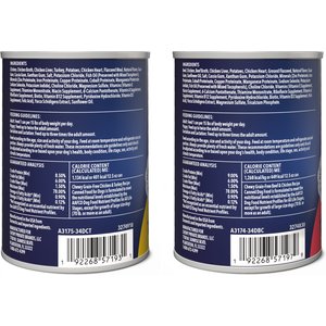 Chewy Made Premium Loaf Poultry & Beef Variety Pack Grain-Free Canned Dog Food (FORMERLY AMERICAN JOURNEY), 12.5-oz can, case of 12