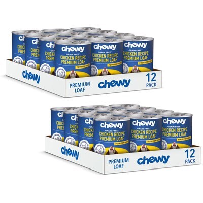 Chewy Made Chewy Made Premium Loaf Chicken Recipe Grain-Free Canned Dog Food (FORMERLY AMERICAN JOURNEY), 12.5-oz can, bundle of 24