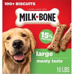 Milk-Bone Original Beef Flavored Crunchy Large Dog Treats, 20-lb bundle
