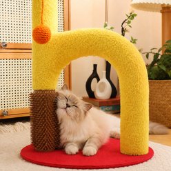 NonoPets Lotus Crawler 26.77-in Hanging Toy Cat Tree & Scratch Board slide 2 of 9