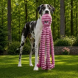 Petlou Mega Octopus Plush Dog Toy, Giant: 40-in, Red slide 2 of 5