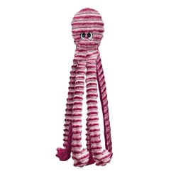 Petlou Mega Octopus Plush Dog Toy, Giant: 40-in, Red