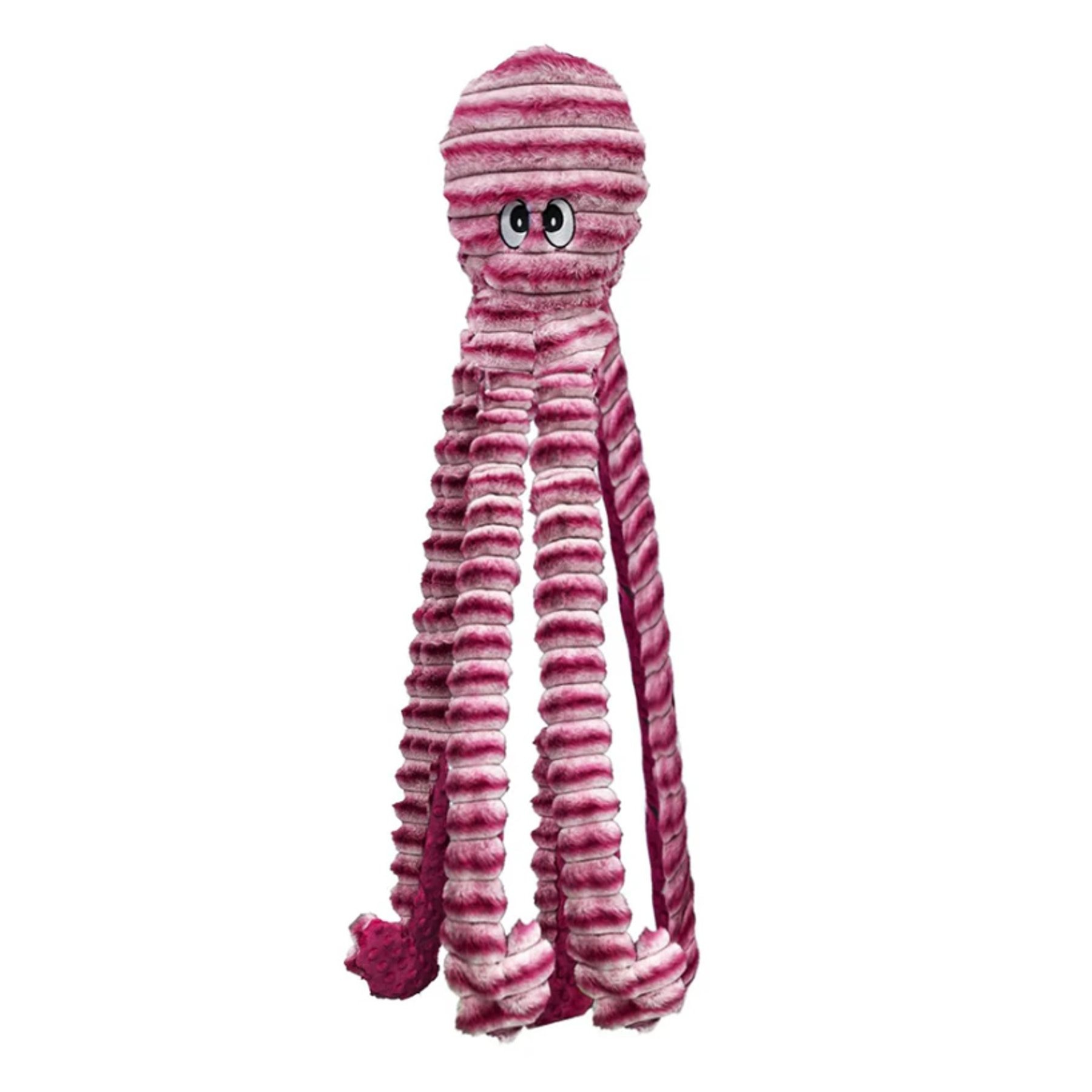 Petlou Mega Octopus Plush Dog Toy, Giant: 40-in, Red