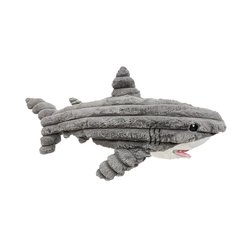Petlou Great White Shark Plush Dog Toy, Grey, Giant: 36-in slide 1 of 5