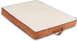 Wrangler Rectangle Sherpa Dog Crate Mat, Tan, Small
