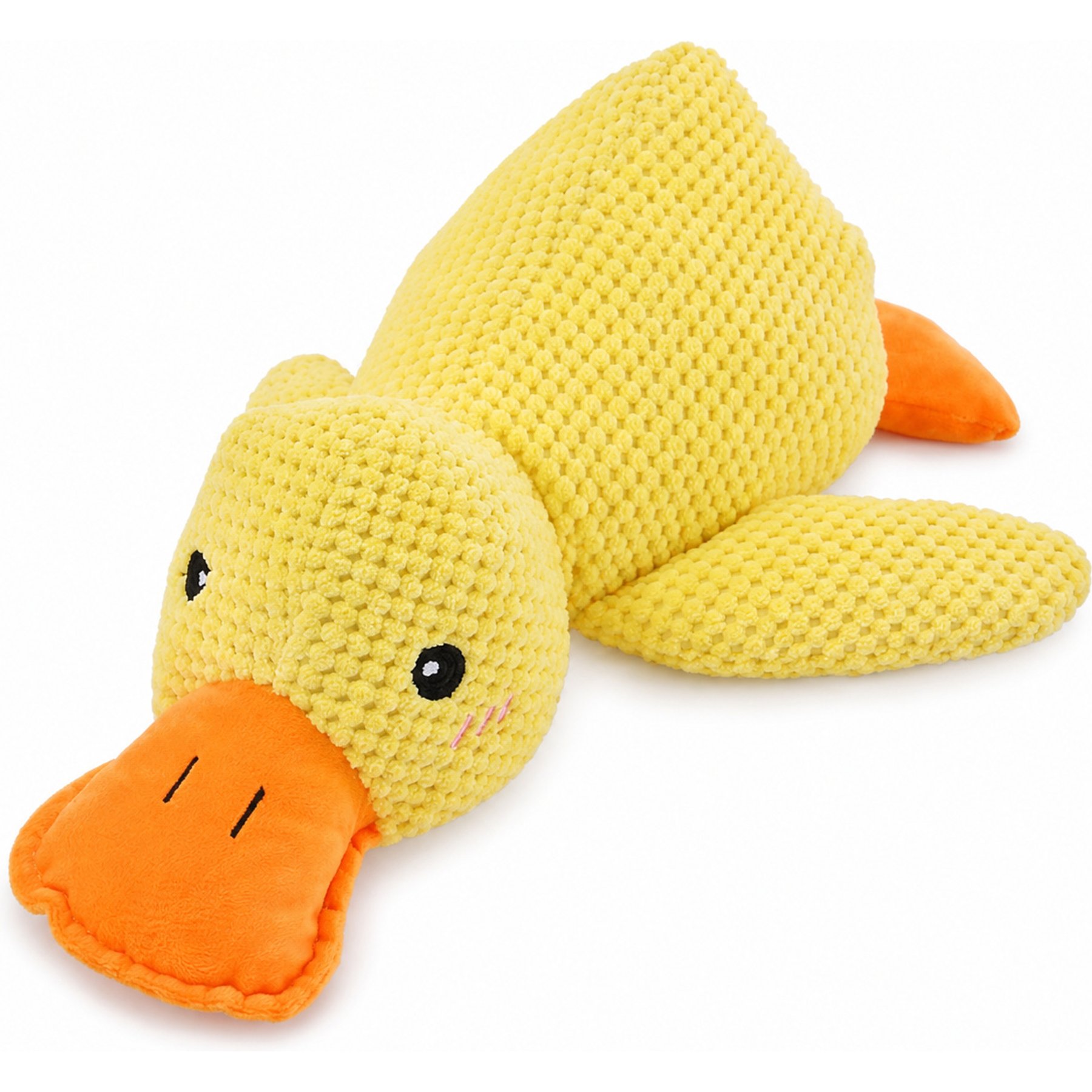 NonoPets Realistic Quack Sound Duck Plush Dog Toy, Medium