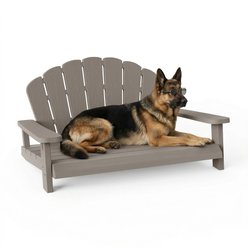 drato Beach Chair Outdoor Furniture Style Sofa Dog Bed, 40.24 x 30.08 x 20.04-in, Grey