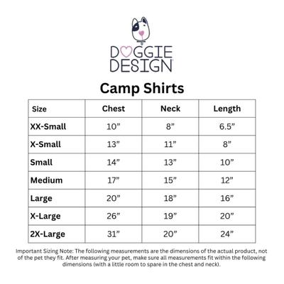 Show full view: Doggie Design Camp Halloween Jack-o-Lanterns Graphic Dog Shirt, Black, X-Large slide 4 of 5