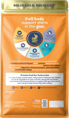 Show full view: Solid Gold High Protein Real Chicken & Eggs Grain-Free Dry Cat Food, 3-lb bag slide 10 of 11