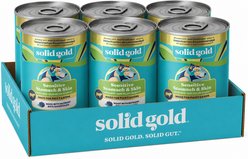 Solid Gold Green Cow Beef Tripe Loaf for Picky Eaters Grain-Free Wet Dog Food, 13.2-oz can, case of 6