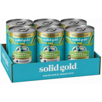 Solid Gold Solid Gold Green Cow Beef Tripe Loaf for Picky Eaters Grain-Free Wet Dog Food, 13.2-oz can, case of 6