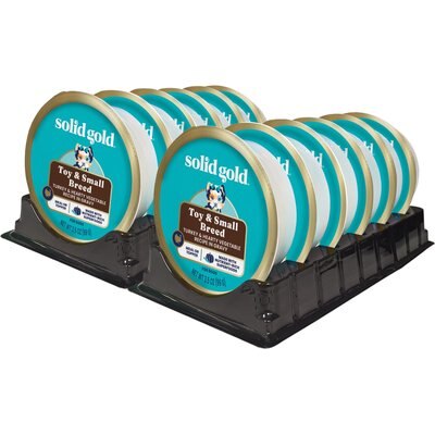 Solid Gold Solid Gold Lil' Boss Turkey Small Breed Dog Food, 3.5-oz, 12 ct