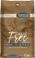 Muenster All Life Stages Grain-Free Chicken & Turkey Dry Dog Food, 22-lb bag