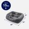 Show in main carousel: Invenho Orthopedic Washable Dog & Cat Bed, Grey, Small slide 7 of 9