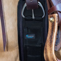Shires Equestrian Products ARMA Neoprene Western Cinch, Black, 26-in