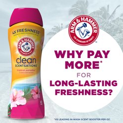 Arm & Hammer Laundry Scent Booster Clean Scentsation Tropical Paradise Pet Laundry Additives, 45-oz bottle slide 2 of 8