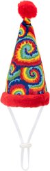 The Worthy Dog Party Hearty Adjustable Cord Dog Hat, Multicolor, Large