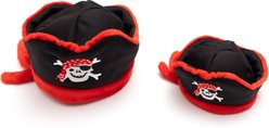 The Worthy Dog Pirate Party Adjustable Cord Dog Hat, Black, Small slide 2 of 4