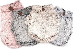 The Worthy Dog Wubby Fleece Quarter Zip Pullover Dog Coat, Burgundy, XX-Large slide 2 of 4