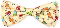 The Worthy Dog Pawty Boy Dog Bow Tie, Yellow, Small