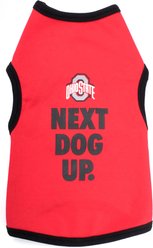 The License House Ohio State Next Up Tee Dog Shirt, Scarlet, X-Large