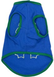 The Worthy Dog Frog Tee Dog Shirt, Blue, XX-Large slide 2 of 3