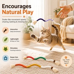 Purr Harbor Cotton Chew Rope Gall Fruit Cat Toy, 3 count slide 2 of 6