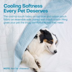 GOOPAWS All Season Reversible Cooling Dog Blanket Bed Cover, Green, Medium: 29 x 40-in slide 2 of 7