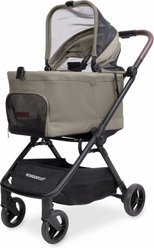 Wonderfold Bella AutoFold Technology Dog & Cat Stroller, Dune slide 2 of 9